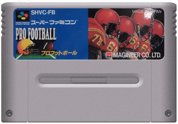 Pro Football media 4 for Super Famicom